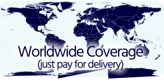 Worldwide Coverage (just pay for delivery)